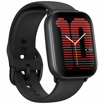 Amazfit Pametni sat, 1.75" AMOLED, vodootporan 5ATM, BT, GPS - Active - Midnight Black