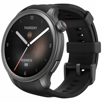 Amazfit Pametni sat, 1.5" AMOLED, vodootporan 5ATM, BT, WiFi, GPS - Balance Silicon - Midnight