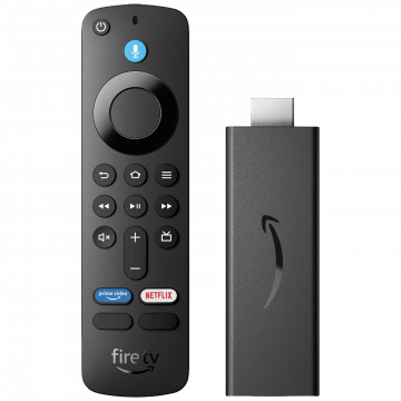 Amazon TV Stick, 4K, Media Player, 8 GB, WiFi6, Bluetooth - Fire TV Stick 4K Plus