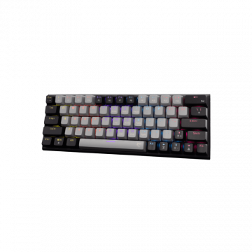 White Shark Tastatura GK-002711V2 WAKIZASHI-2 / Sivo-Crna US-RED