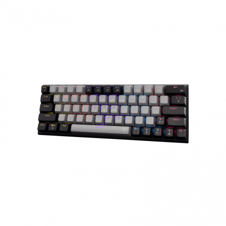 White Shark Tastatura GK-002711V2 WAKIZASHI-2 / Sivo-Crna US-RED