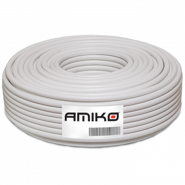 Amiko Koaksijalni kabl RG-6, BC, 100dB, 100 met. - RG6-BC/100db - 100m