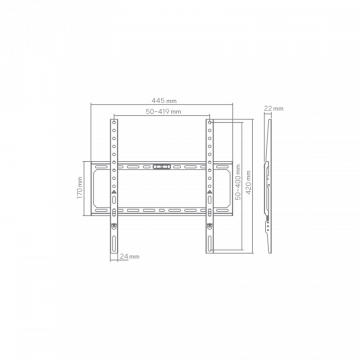 SBOX STALAK Budget BL-3744F (32-75"/45kg/400x400)