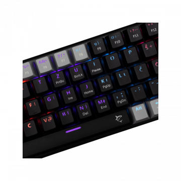 White Shark Tastatura GK-002112V2 WAKIZASHI-2 / Crno-siva HR-RED SW.