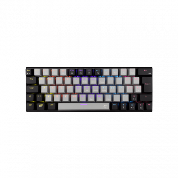 White Shark TASTATURA GK-002722V2 WAKIZASHI-2 / Sivo-crna HR-BLUE SW.