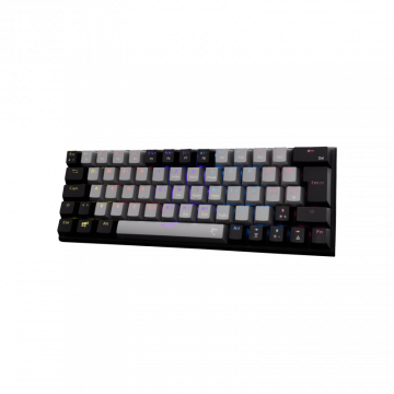 White Shark TASTATURA GK-002722V2 WAKIZASHI-2 / Sivo-crna HR-BLUE SW.