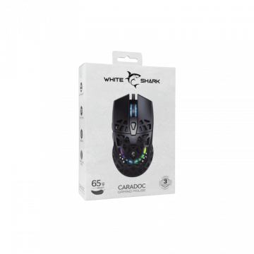 White Shark MIŠ GM-5018 CARADOC RGB/7200 dpi/Crni