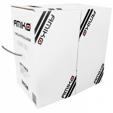 Amiko Mrežni FTP kabl, CAT5e, OutDoor, 305 met. - CAT5e FTP Outdoor 305m