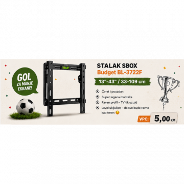 SBOX STALAK Budget BL-3722F (13-43"/45kg/200x200)