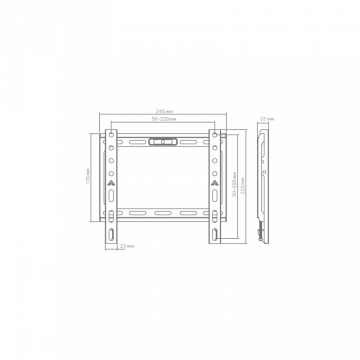 SBOX STALAK Budget BL-3722F (13-43"/45kg/200x200)