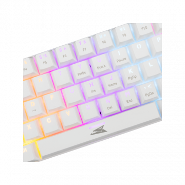 Baracuda TASTATURA BGK-03211 DOLPHIN Bijela-Mehanicka / US RED SW.