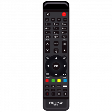 Amiko Prijemnik DVB-S2+T2/C, HEVC, 4K UHD, CX, CI - AMIKO 9265+
