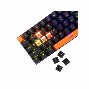 Baracuda TASTATURA BGK-03111 DOLPHIN Crna - Mehanicka US-RED SW.
