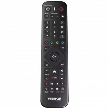 Amiko Prijemnik IPTV, Android OS, 2/16GB, 4K, WiFi Dual Band, BT - A14 GREEN