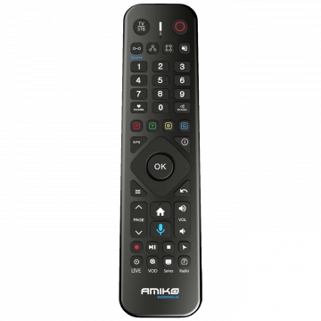 Amiko Prijemnik IPTV, Android OS, 4/64GB, 4K, WiFi Dual Band, BT - A14 GOLD