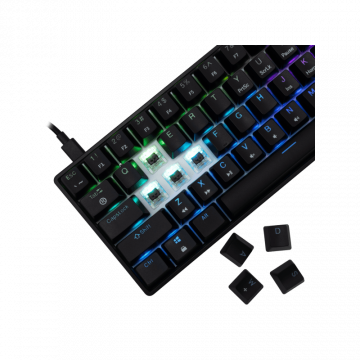 White Shark TASTATURA GK-004132 SHINOBI-2 Crna/HR-BROWN SW.