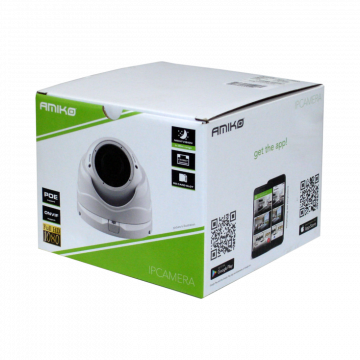 Amiko Home Kamera IP 4 MP, PoE, 1/3" , HD Lens Motorized 2,8 - 12mm - D30M400MF ZOOM POE