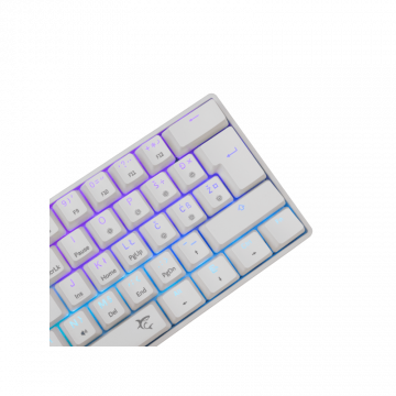 White Shark TASTATURA GK-004232 SHINOBI-2 Bijela- Mehanicka HR BROWN SW.