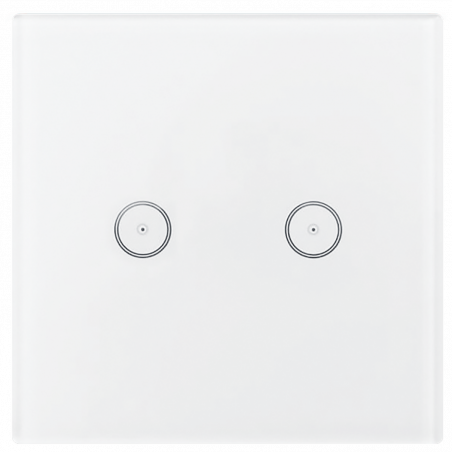 Amiko Home Prekidač, zidni, za dva uređaja - SMART SWITCH 2 CH