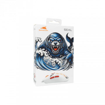 Baracuda MIŠ BGM-092 SEAL BIJELI / 12800 dpi