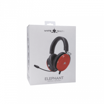 White Shark HEADSET GH-2540 ELEPHANT Red