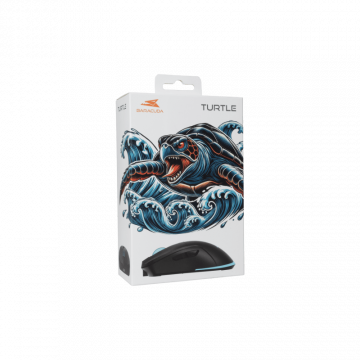 Baracuda MIŠ BGM-121 TURTLE CRNI / 3200 dpi Wireless