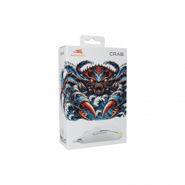 Baracuda MIŠ BGM-112 CRAB BIJELI / 3200 dpi