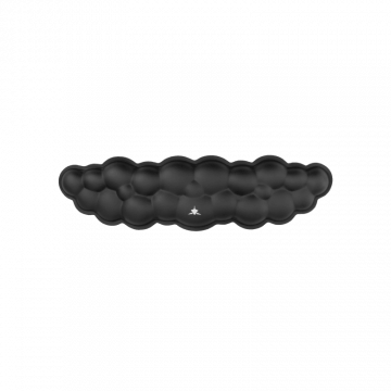 White Shark PODLOGA ZA TASTATURU KP-011 CUMULUS CRNA