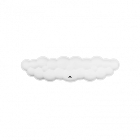 White Shark PODLOGA ZA TASTATURU KP-012 CUMULUS BIJELA