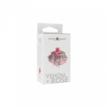 WHITE SHARK PL MEHANIČKI PREKIDAČ ZA TASTATURU VENOM ROSE-65 / 65 KOM