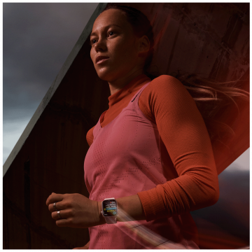 Apple Pametni sat, 1.69" LTPO OLED zaslon, vodootporan BT, WiFi - Watch Series 9 GPS 41mm Midnight