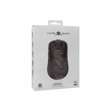 White Shark MIŠ WGM-5015 AERO 10.000 DPI - Zlatna Wireless