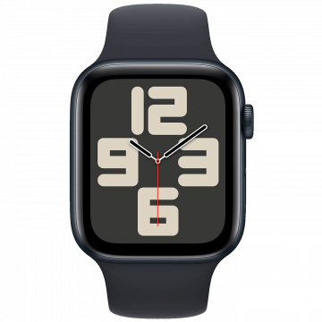 Apple Pametni sat, 1.78" LTPO OLED zaslon, vodootporan BT, WiFi - Watch SE 2023 GPS 44mm Midnight