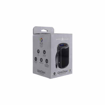 White Shark BLUETOOTH ZVUČNIK GBT-3007 GHATAM Crna/Siva