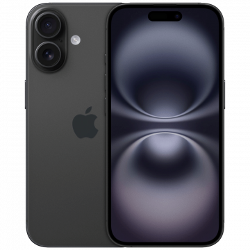 Apple iPhone 16, 128 GB, Super Retina XDR OLED 6.1" - iPhone 16 128GB Black