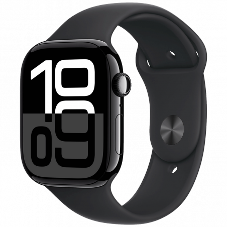 Apple Pametni sat, 1.96" LTPO3 OLED zaslon, vodootporan BT, WiFi - Watch Series 10 GPS 46mm Jet Black