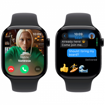 Apple Pametni sat, 1.96" LTPO3 OLED zaslon, vodootporan BT, WiFi - Watch Series 10 GPS 46mm Jet Black