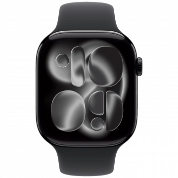 Apple Pametni sat, 1.96" LTPO3 OLED, GPS, Bluetooth, WiFi, IPX6 - Watch Series 11 GPS 46mm Jet Black