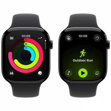 Apple Pametni sat, 1.96" LTPO3 OLED, GPS, Bluetooth, WiFi, IPX6 - Watch Series 11 GPS 46mm Jet Black