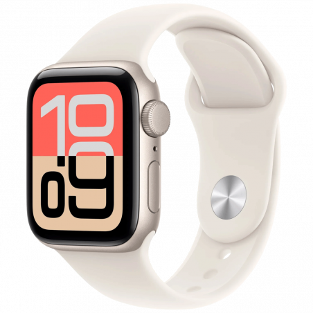 Apple Pametni sat, 1.57" LTPO OLED zaslon, BT, WiFi - Watch SE 3 GPS 40mm Starlight
