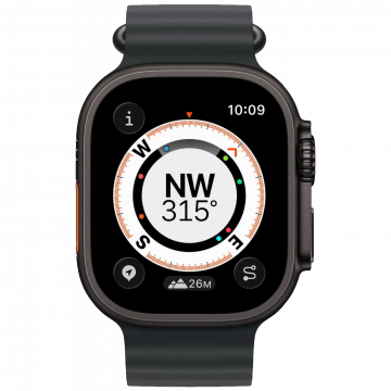 Apple Pametni sat, 1.98" LTPO3 OLED,5G,GPS,Bluetooth,WiFi,IPX6 - Watch Ultra 3 (2025) 5G 49mm Black