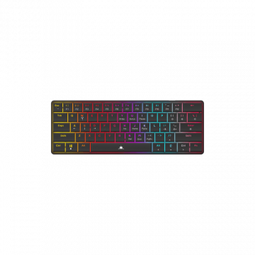 White Shark TASTATURA GK-006121 NAGAMAKI Crna-Mehanicka/US-BLUE SW.