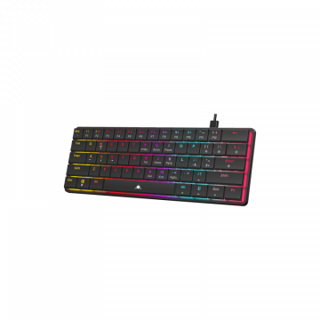 White Shark TASTATURA GK-006121 NAGAMAKI Crna-Mehanicka/US-BLUE SW.