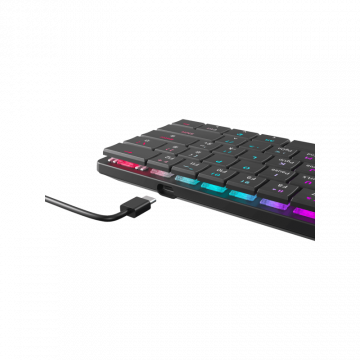 White Shark TASTATURA GK-006121 NAGAMAKI Crna-Mehanicka/US-BLUE SW.