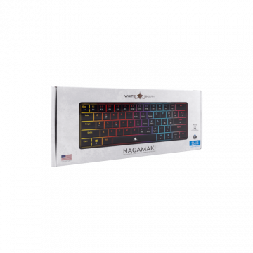 White Shark TASTATURA GK-006121 NAGAMAKI Crna-Mehanicka/US-BLUE SW.