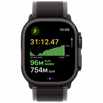 Apple Pametni sat, 1.98" LTPO3 OLED,5G,GPS,Bluetooth,WiFi,IPX6 - Watch Ultra 3 (2025) 5G 49mm Black