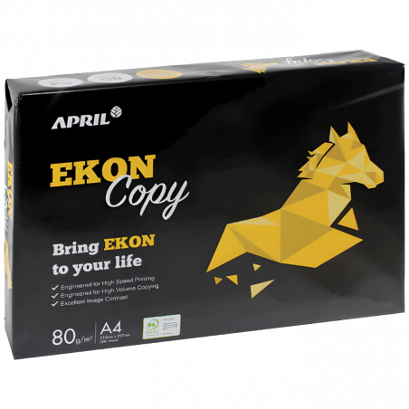 April Papir za printer, A4, 80g, 500 listova - Ekon A4