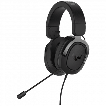 Asus Gaming slušalice sa mikrofonom, 3.5 mm, TUF Gaming H3 - TUF Gaming H3 Gun Metal