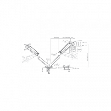 SBOX STONI STALAK LCD-S024-3 (17-32"/2x 2-9kg/100x100)