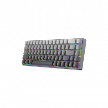 White Shark TASTATURA GK-007711 NUNCHAKU Siva Gradient - Mehanička / US - RED SW.